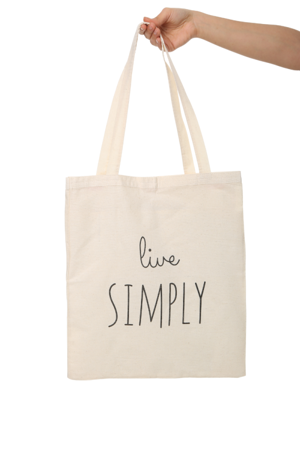 Bez Çanta Live Simply Baskılı