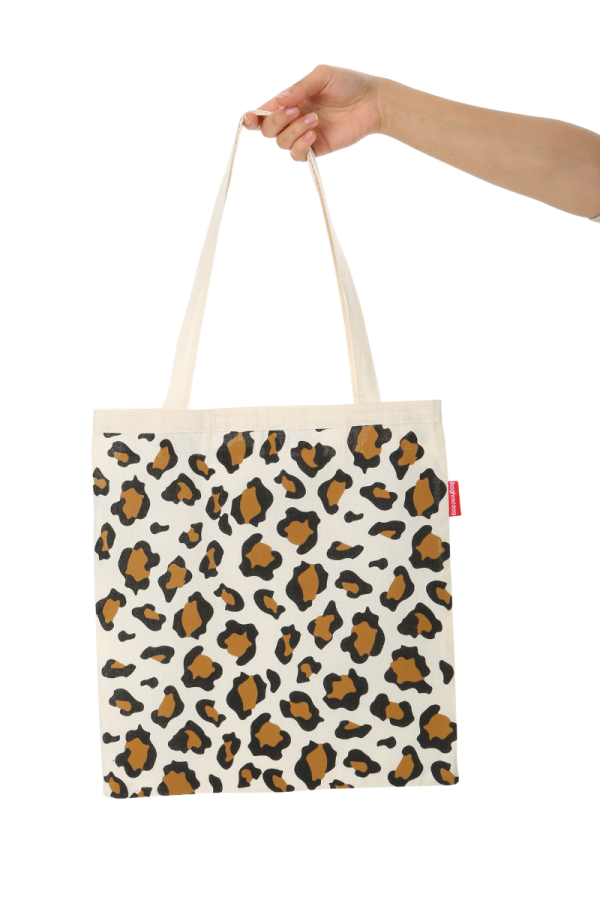 Leopar Desenli Bez Çanta
