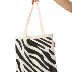 Zebra Desenli Bez Çanta